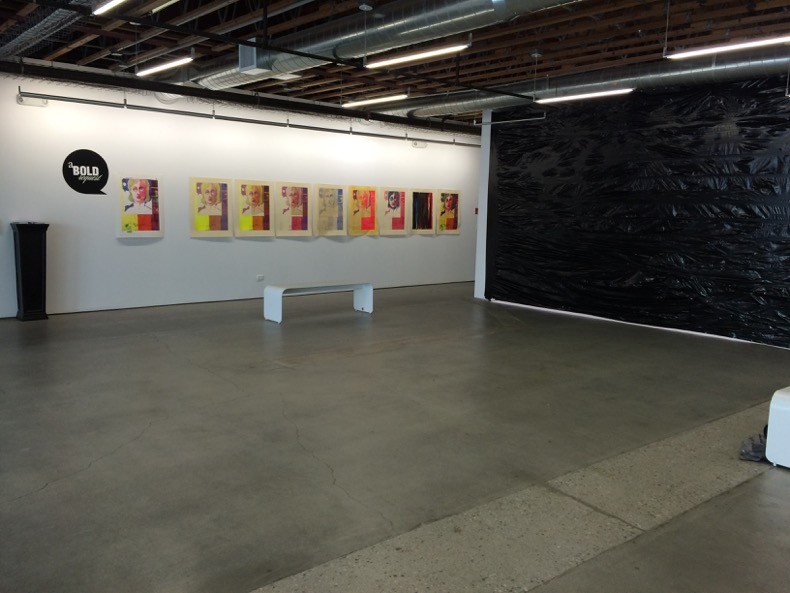 Installation View - A Bold Request